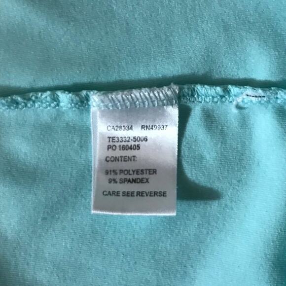 Tail Sea Foam Green Tank Top Size XL - Picture 5 of 8